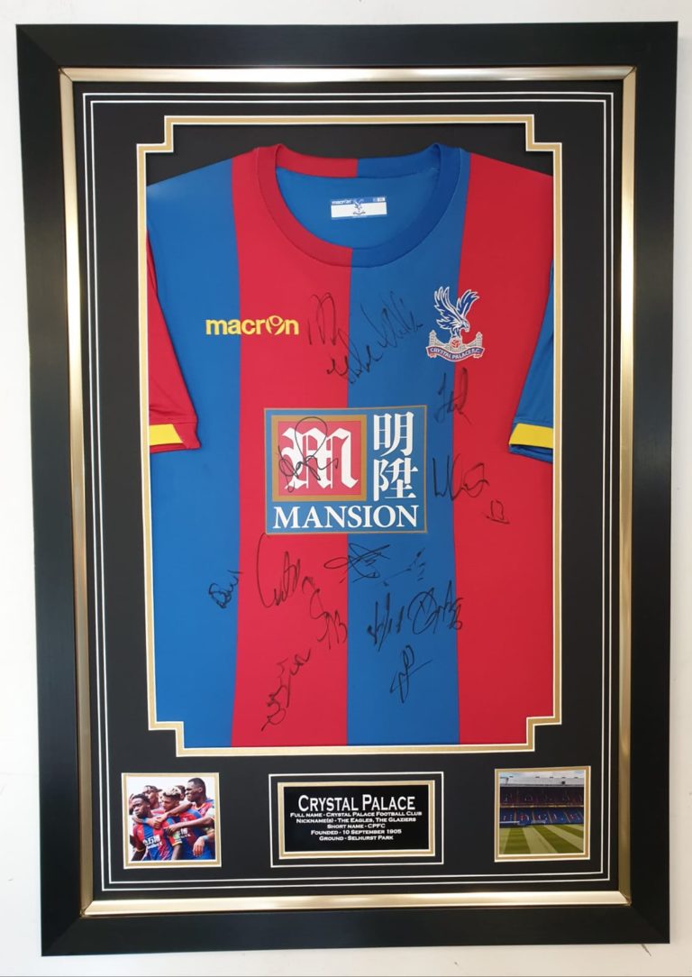 signed crystal palace shirt