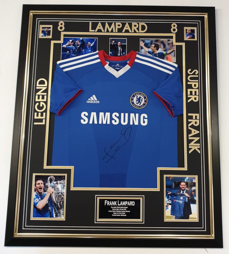 frank lampard signed chelsea shirt