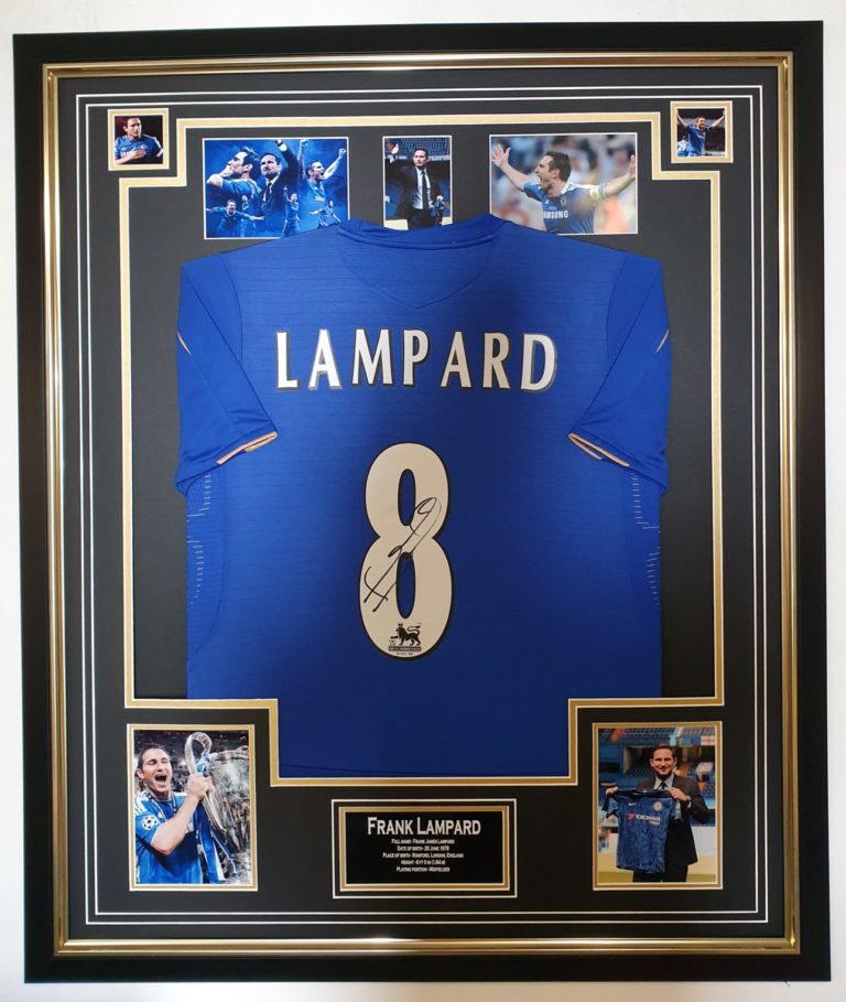 frank lampard signed chelsea shirt