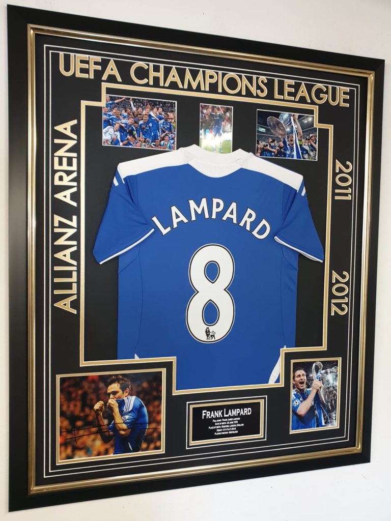 frank lampard signed shirt