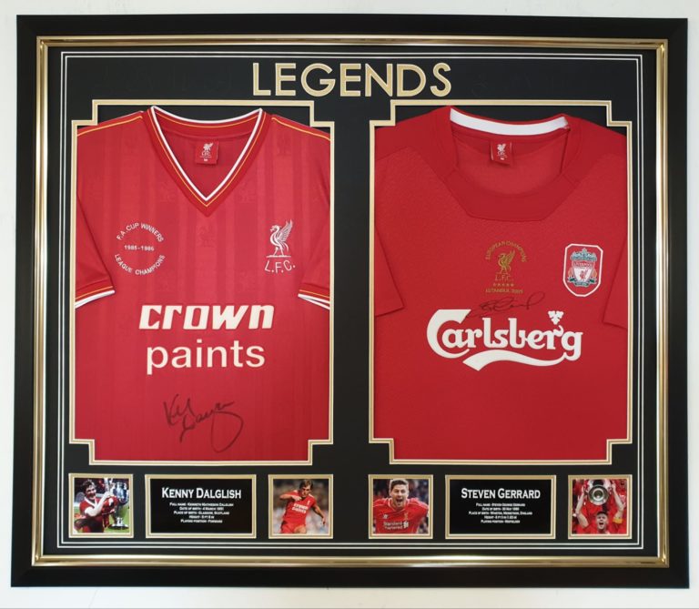 dalglish signed shirt