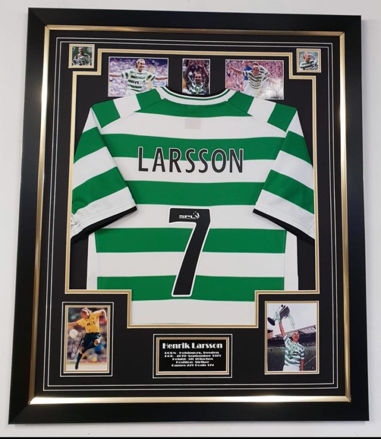 celtic shirt signed