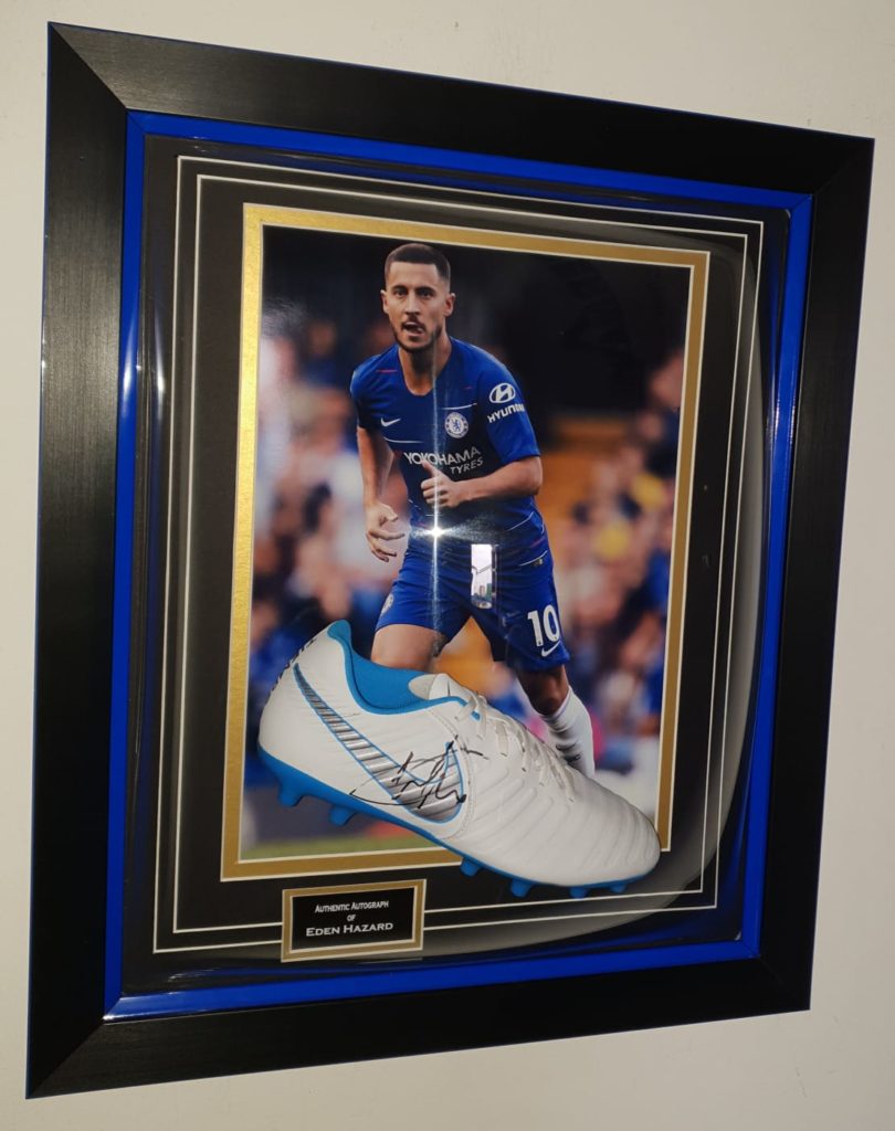 signed hazard chelsea shirt