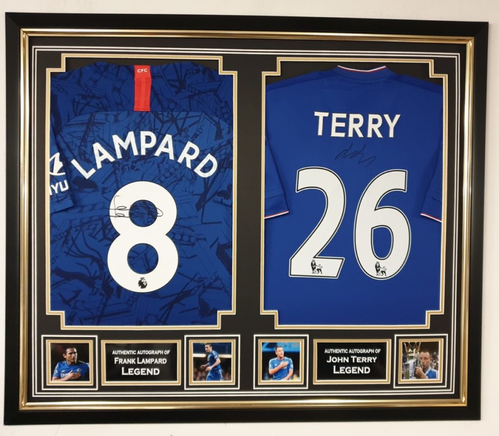 frank lampard signed chelsea shirt