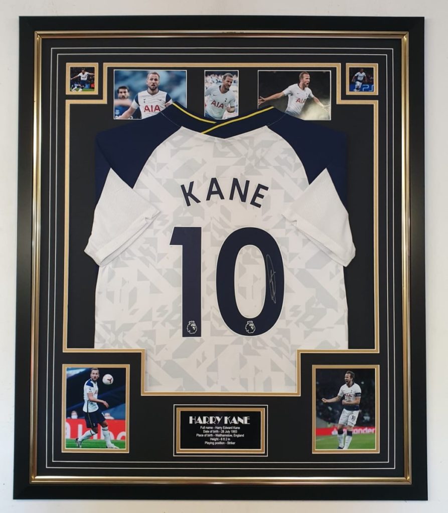 harry kane signed tottenham shirt